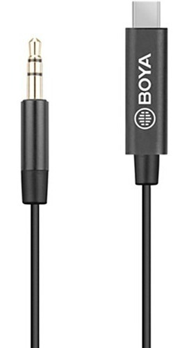 Cable Boya By-k2 Miniplug Trs Macho A Usb-c