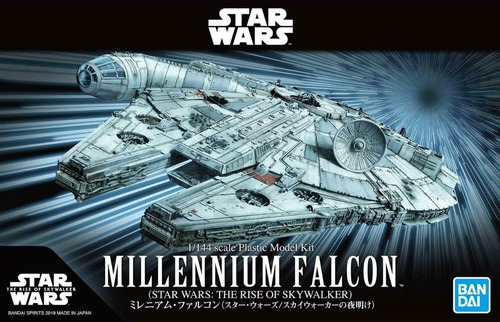 Bandai Model Kit Star Wars Millennium Falcon 1/144 T R O S 