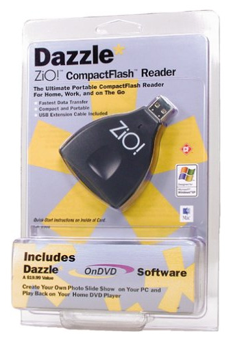 Corporación Zio Dm8500 Zio! Lector Compacto Flash Usb