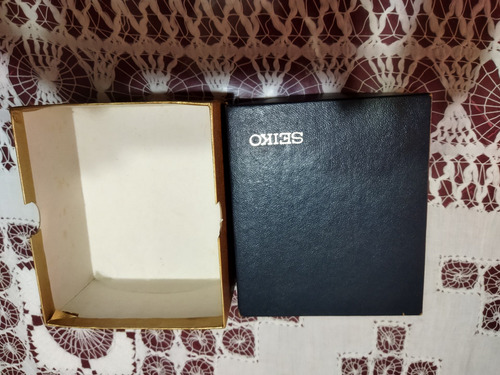 Caja Vacía Antigua Reloj Seiko Japan (Usado)