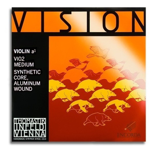 Corda La Avulsa Para Violino Thomastik Vision Vi02