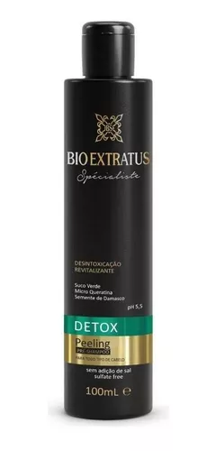 Pre-champú Bio Extratus Spécialiste Detox Peeling sin sal 500ml -  BrasilyBelleza