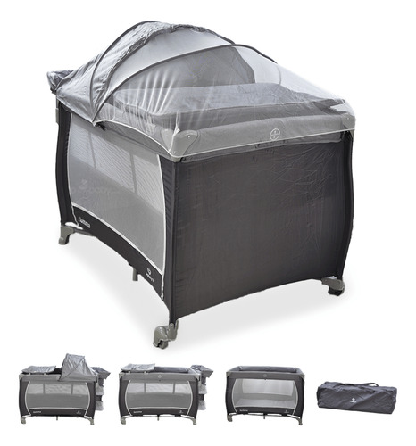 Cuna Corralito Viajero Lumma Safety 1st - Para Bebés Gris Liso