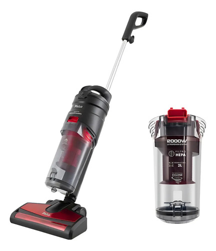 Philco PAS4000V aspirador de pó cor preto 127 V