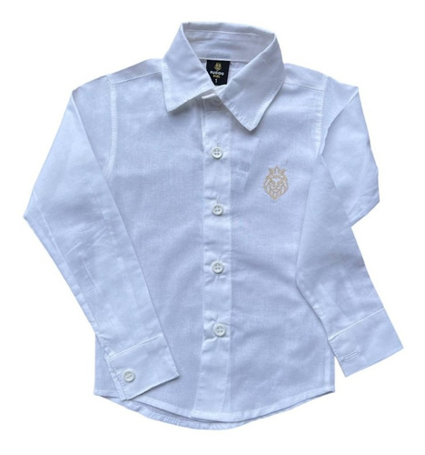 Camisa Infantil E Body Bebê Social Para Menino Batizado