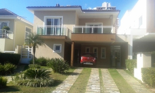 Imagem 1 de 15 de Sobrado Condomínio Lorian Boulevard - 4 Suítes - 112