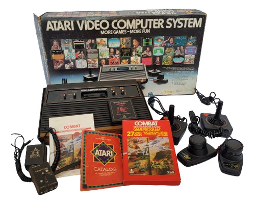 Atari Vídeo Computer System (americano) Excelente (8 H)
