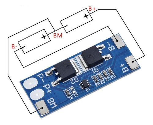 Imagen 6 de 6 de Cargador De Baterías Li-ion 2s 7.4v 8a Protección Sobrecarga