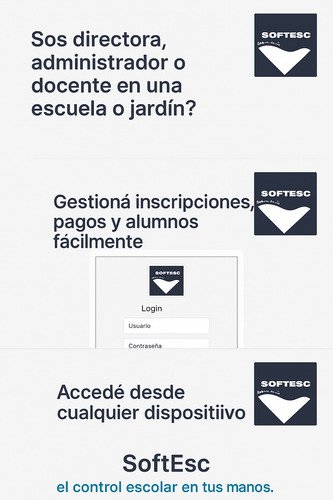Sistema Gestión Escolar, Licencia Mensual