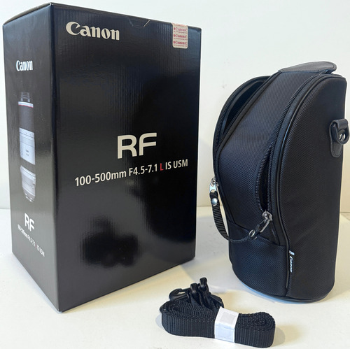 Lente Canon Rf 100-500mm F/4,5-7,1 L Is Usm Excelente Estado Rf Blanco (Usado)