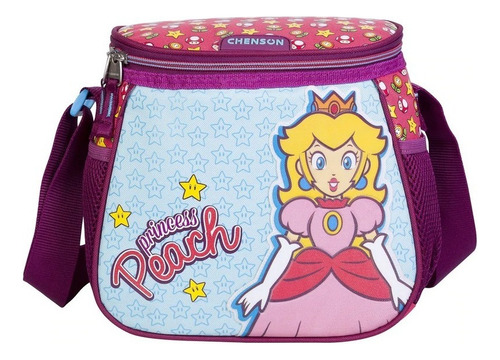 Lonchera Térmica Super Mario Bros Princess Peach Frio Calor