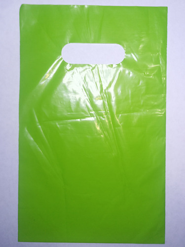 Bolsas De Boutique Verde Manzana 15x23