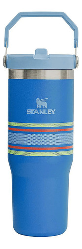 Botella Térmica Stanley 887ml Flip Straw Tum Color Azure Mesh