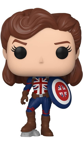 Figura Funko Pop Capitana Carter 870 - Marvel What If?