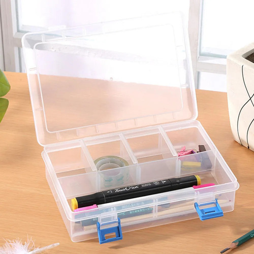 Caja De Almacenamiento Transparente Organizador De