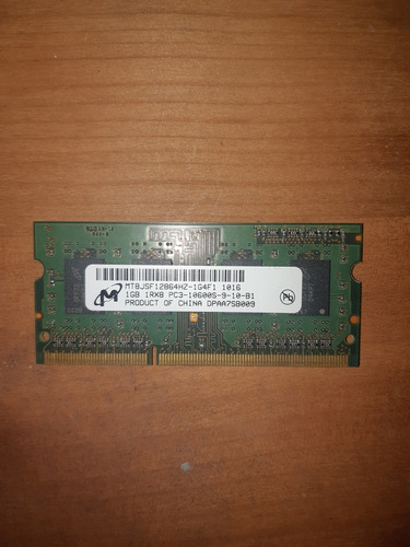 Memoria Ram 1 Gb Ddr3 Pc3-10600