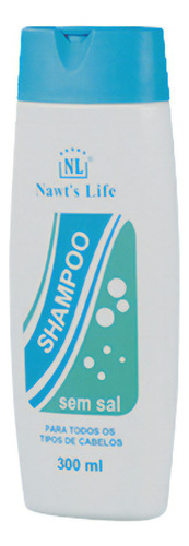 Shampoo Sem Sal Nawts Life Para Tipos De Cabelos brilhantes maravilhosos desembaraçados