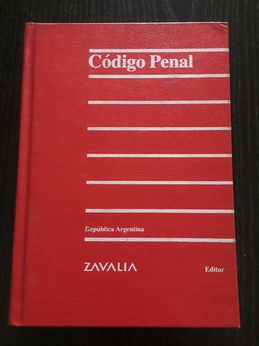 Código Penal - Zavalía - Ed 1989