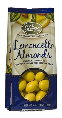 Sconza Lemoncello Almendras, 5,0 Onzas