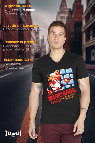 Playera Super Mario Ideal