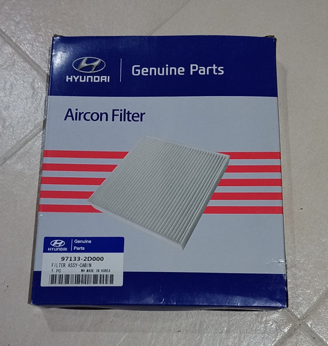 Filtro Aire Acondicionado Para Hyundai Tiburón Coupe