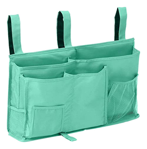 Organizador De Cama Colgante, Portabotellas, Bolsa De Verde