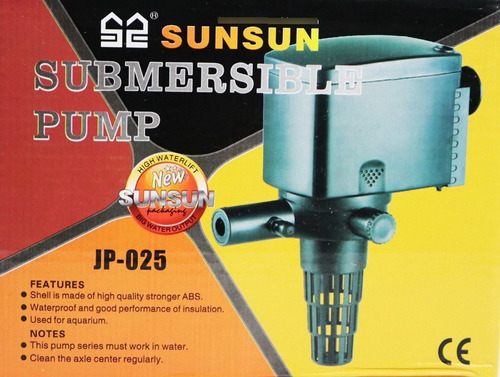 Bomba Submersa Sunsun Jp-025 1600l/h - 220v Full