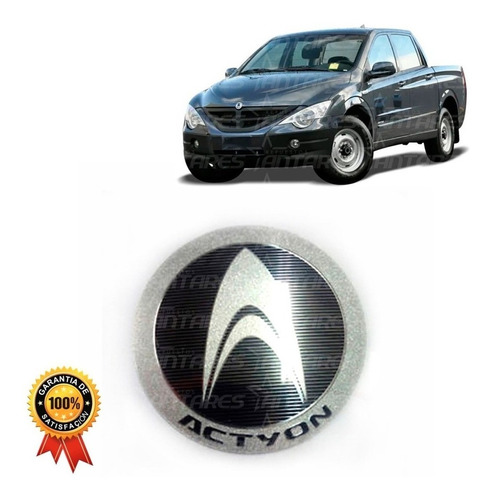 Emblema Logo Capot Ssangyong Actyon Sport 2.0 2006 2011