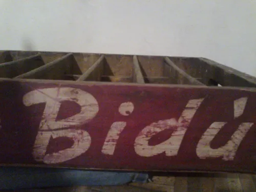 Antiguo Casillero De Madera De Bidu, 24 Botellas, De Los 50 (Usado)