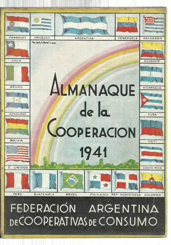 Federación Argentina Cooperativas De Consumo: Almanaque 1941