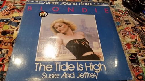 Blondie The Tide Is High Vinilo Maxi Impecable Germany 1980