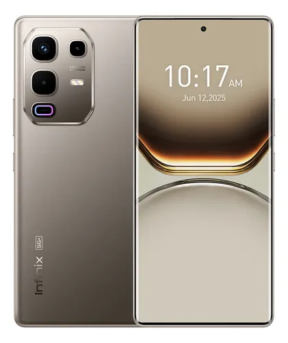 Celular Infinix Note 50s 5g+ NFC 256gb Ram 8+8 5200 mAh cinza