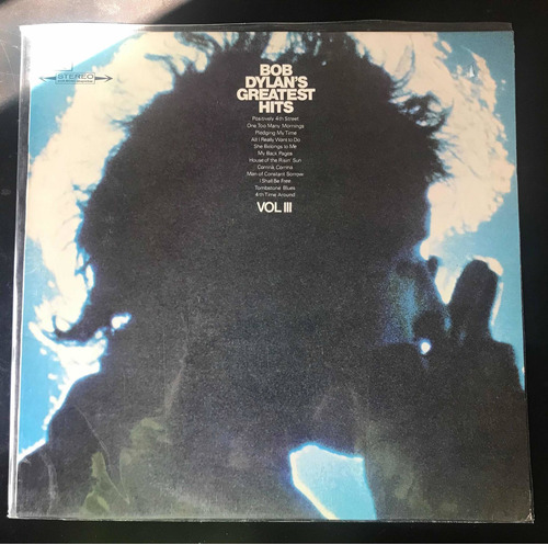 Vinilo Bob Dylan's Greatest Hits Vol 3 Che Discos