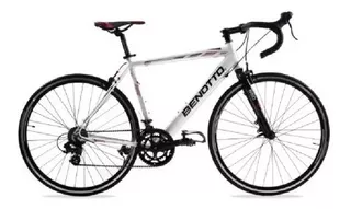 Bicicleta Aluminio Ruta 850 R700 14v Blanco/negro Benotto