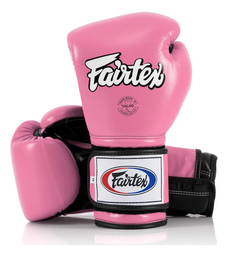 Guantes De Boxeo Fairtex  10 Oz Pink/black