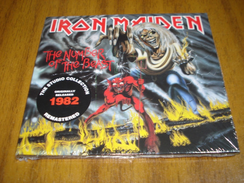 Cd Iron Maiden / The Number Of...(nuevo) Digipack Europeo