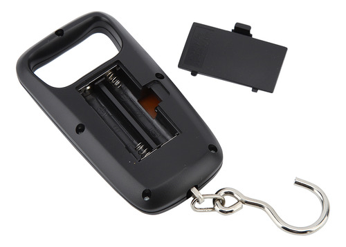 Mini Báscula Electrónica Portátil Negra Para Colgar