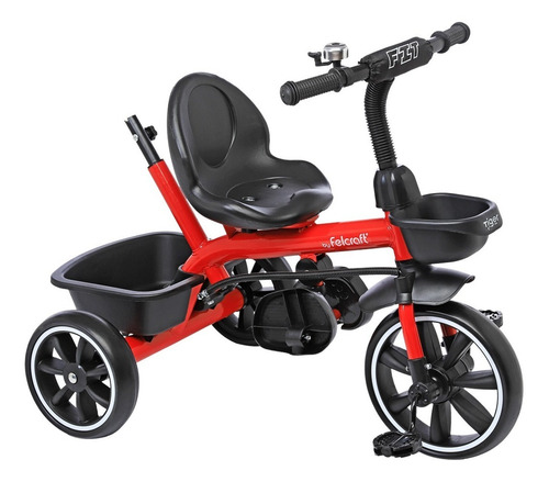 Triciclo Infantil Reforzado Manija Direccional Fit Color Rojo