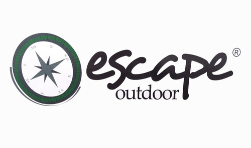 Carpa Escape Outdoor Cadillac P/ 6 Personas C/ Sobretecho Rojo