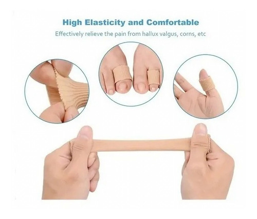 Imagem 5 de 5 de Protetor Dos Pés Tubo De Gel Silicone Para Calos Bolhas