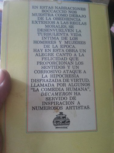 El Decameron - Boccaccio - Version De Jaime Schuartz