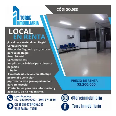 Local en arriendo