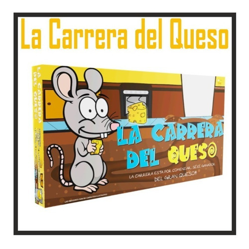 La Carrera Del Queso Juego De Mesa Recorrido Niño Niña Yuyu