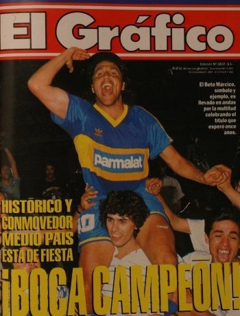 El Grafico 3820 Boca Campeon 92 Benetti