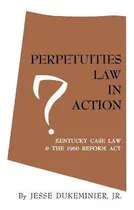 Comprar Libro Perpetuities Law In Action : Kentucky Case Law And ...