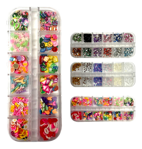 Strass - Uñas Brillos Con Forma Manicura Decoración