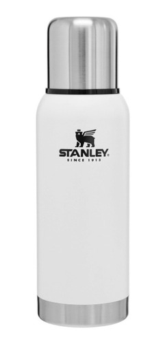 Termo Stanley Adventure 739ml Blanco Gtía Por Vida - Plan B