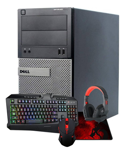 Pc Computadora Gamer I5 8gb 500gb Video 2gb Gt710 + Combo (Reacondicionado)