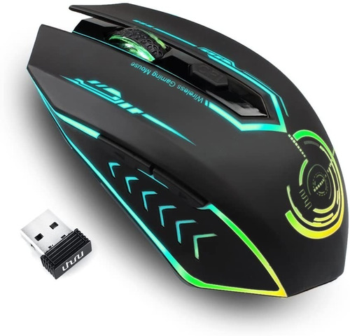 Mouse Gaming Wireless Uhuru Wm-02 | Led | 5 Botones