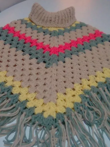 Poncho Para En Crochet | MercadoLibre 📦